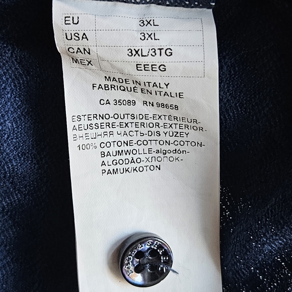 Paul Shark Italian-Made Cotton Polo in Men's 3XL - Picture 12 of 14